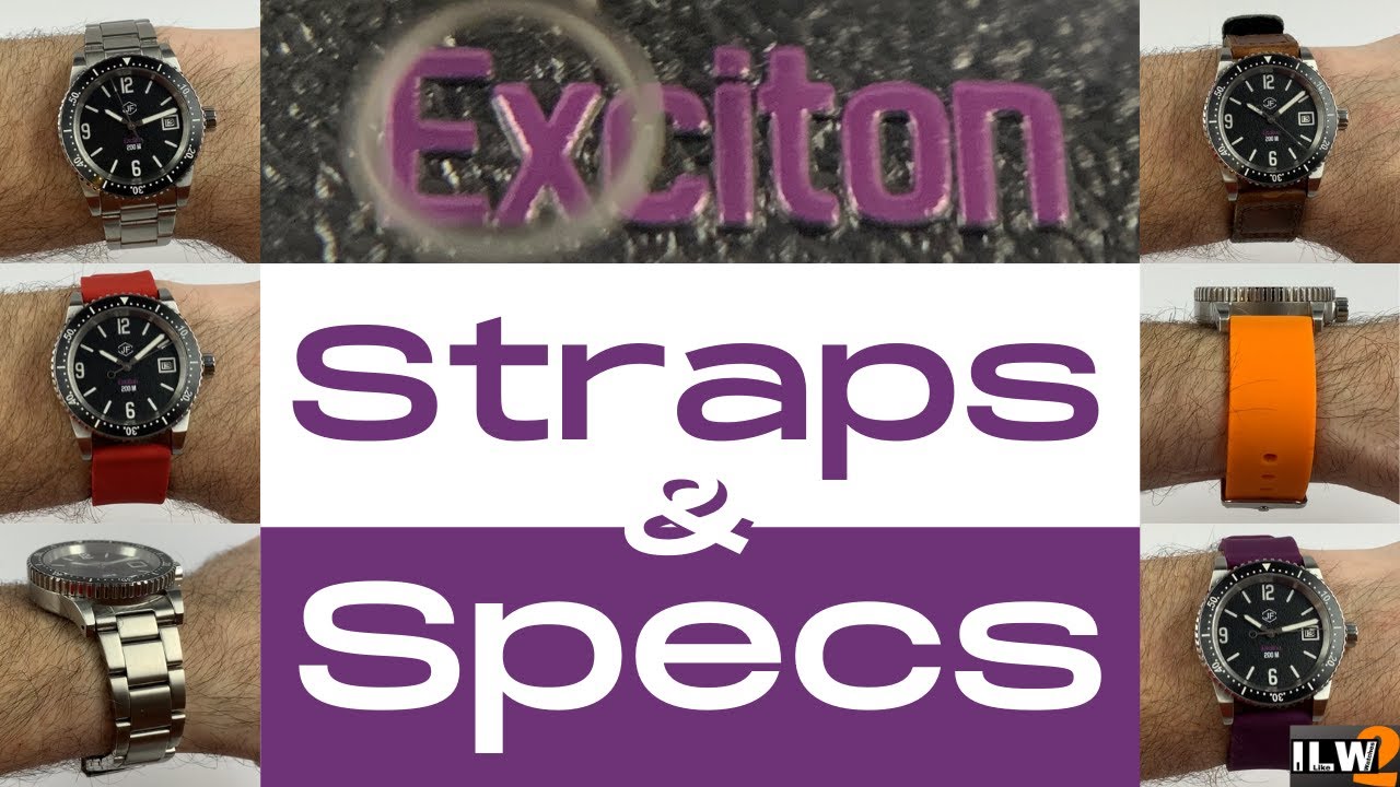 The Exciton Watch - Alternative Straps & Specifications