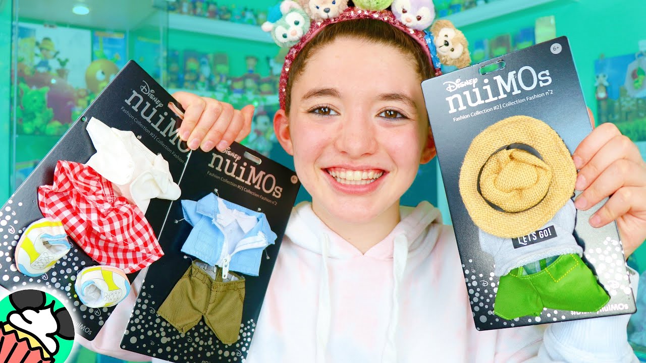 Disney NuiMOs Spring Fashion Collection Outfits 2! Spirit Jersey Mask, & Key Pin! Disney Store Haul
