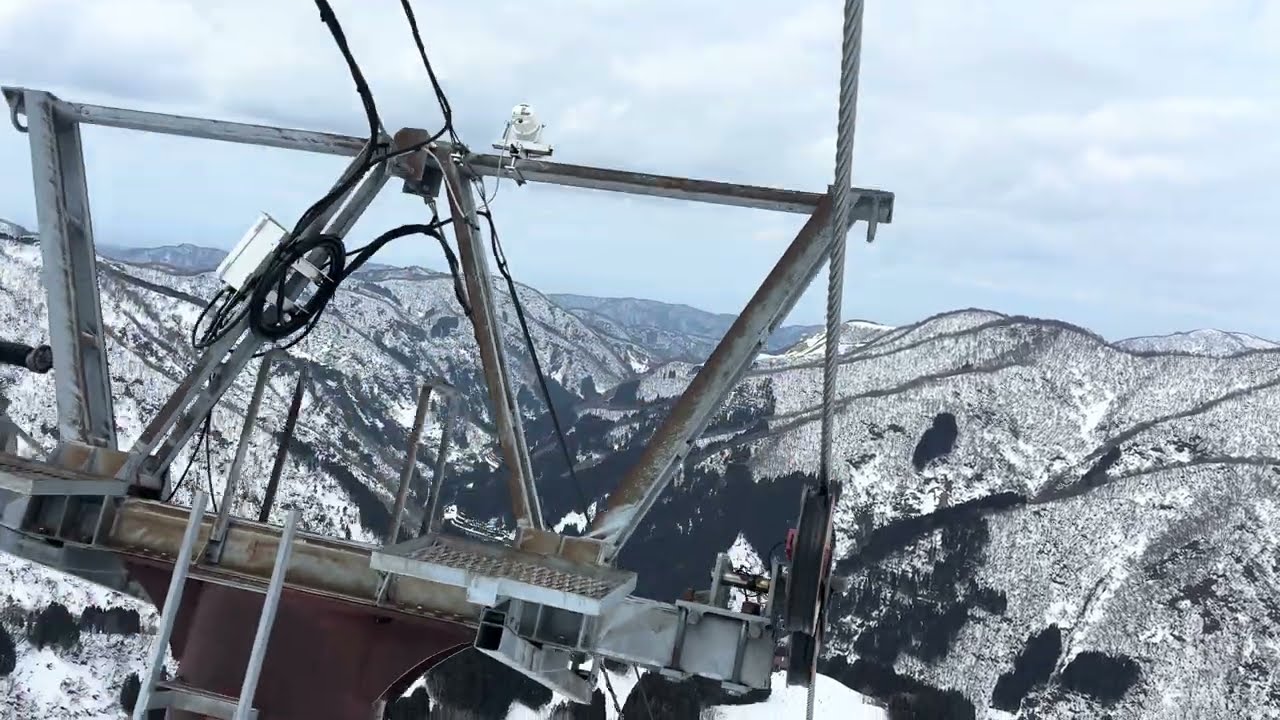 白山セイモアスキー場 第2リフト乗車時の様子(2026/02/15 12時30分頃)
