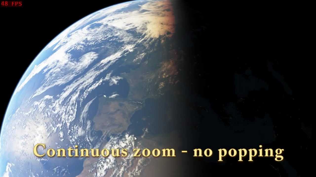 Proland - SIGGRAPH 2010 Live Real-Time Demo