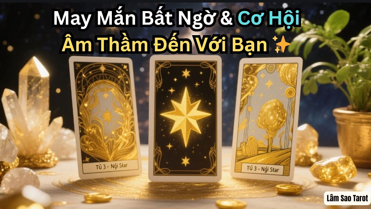 May Mắn Bất Ngờ & Cơ Hội &Acirc;m Thầm Đến Với Bạn ✨ #tarot #tarotreading #lamsaotarot