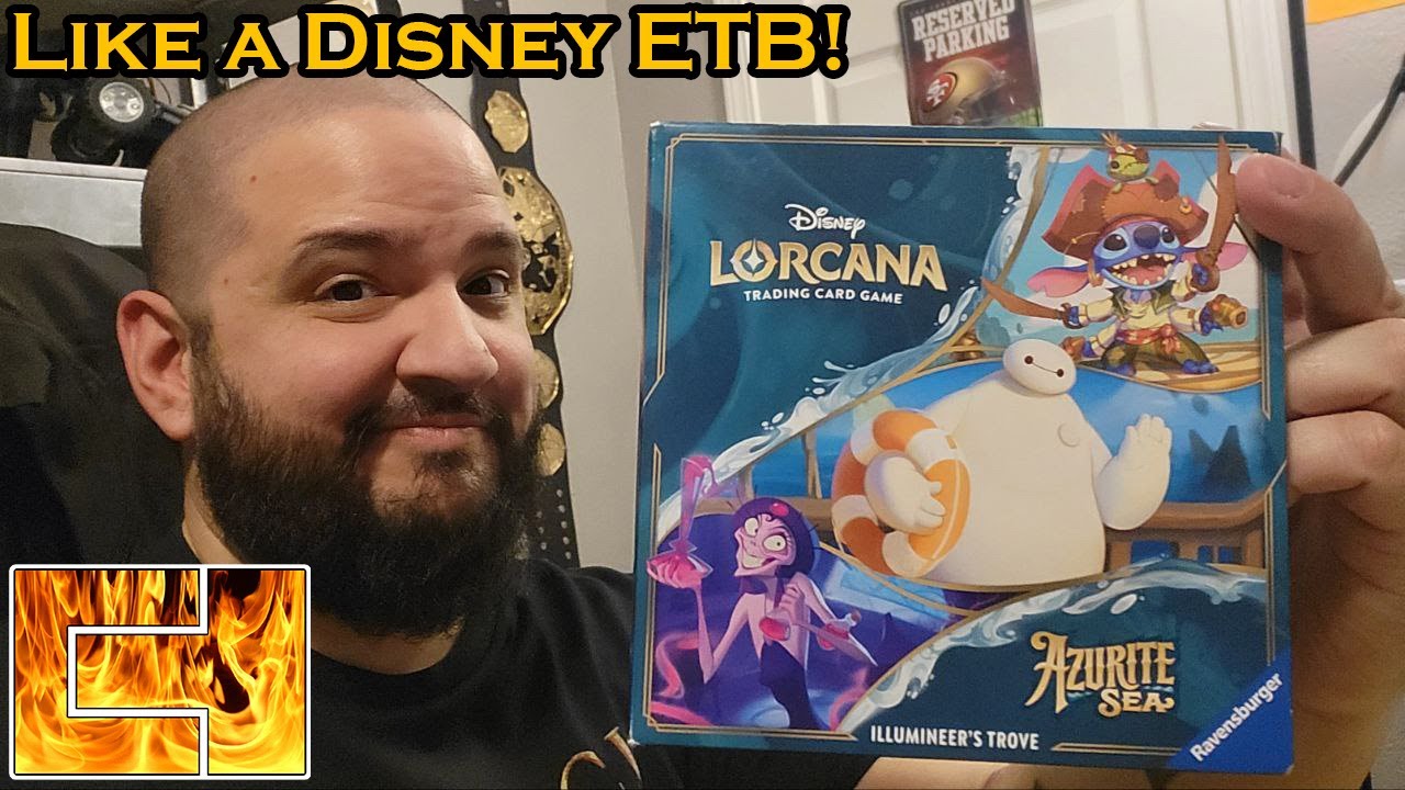 Lets see what you got Disney!  Opening a Lorcana Azurite Sea Box!