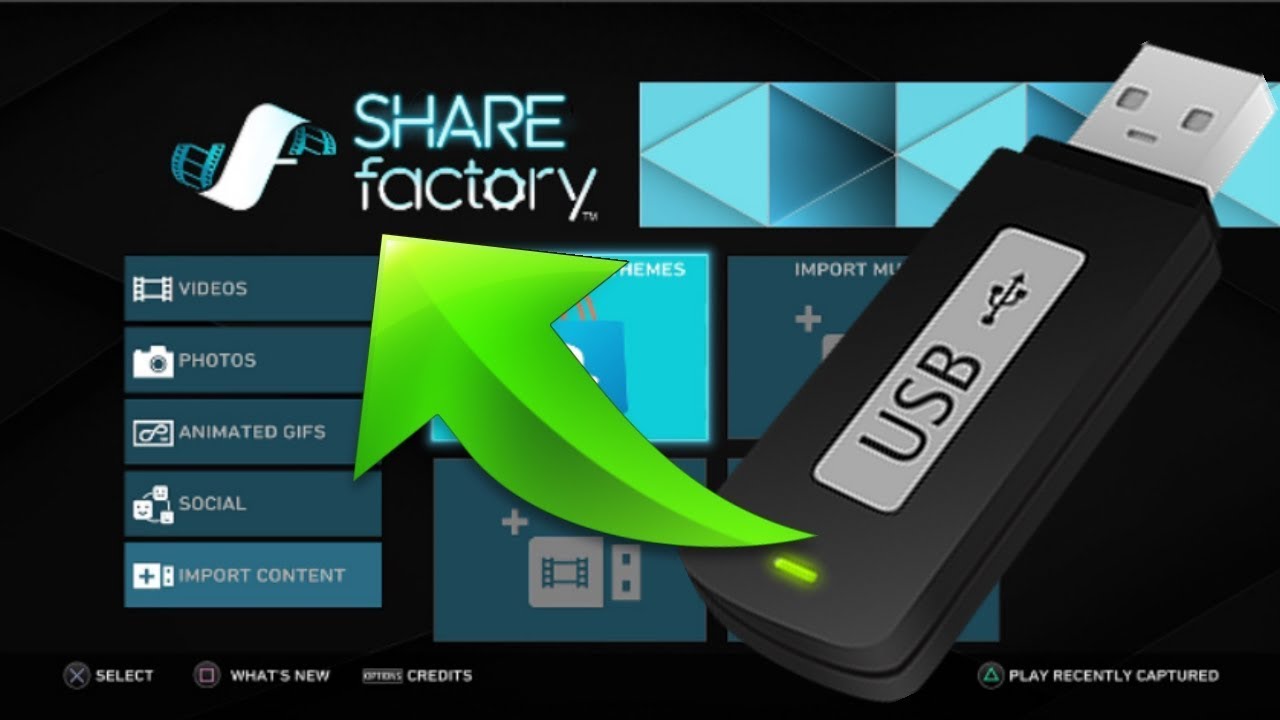 Как импортировать видео с USB на PS4! Требуется заводская настройка Easy SHARE!!!
