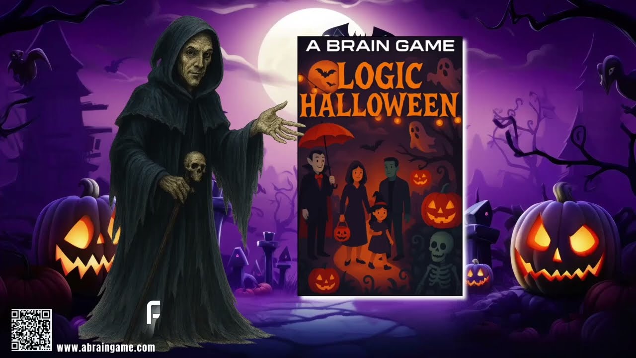 LOGIC HALLOWEEN Free Puzzle SPOT THE DIFFERENCE