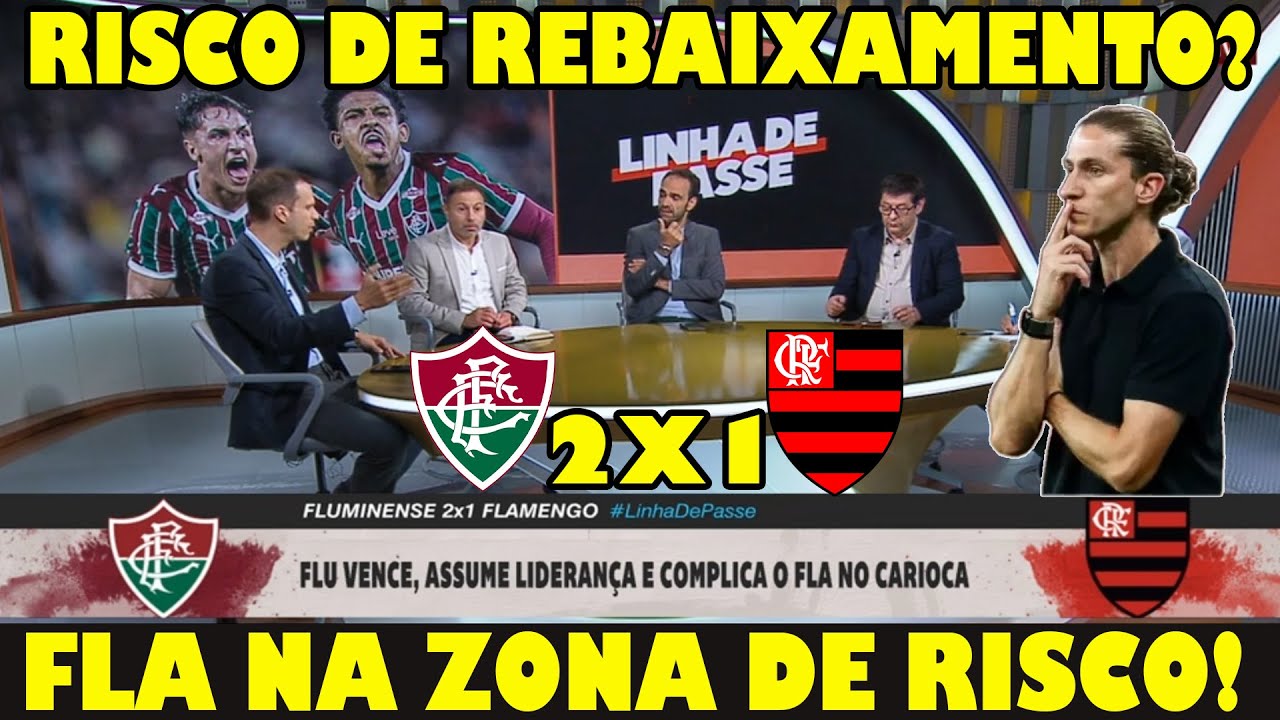 🚨FLAMENGO NA ZONA DE RISCO ! OLHA O QUE A IMPRENSA FALOU ! FLUMINENSE 2 X 1 FLAMENGO