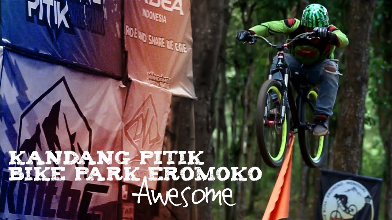 Latber Mantab di Kandang Pitik Bike Park Eromoko - Wonogiri. Atlet Top Berkumpul !