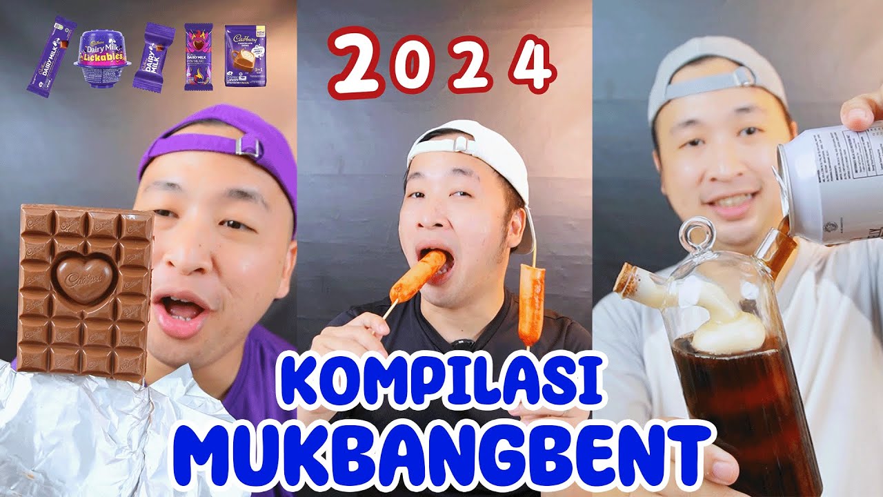 MAKAN EMOJI TERBARU | MAKAN SESUAI WARNA | MUKBANGBENT | EATING SHOW