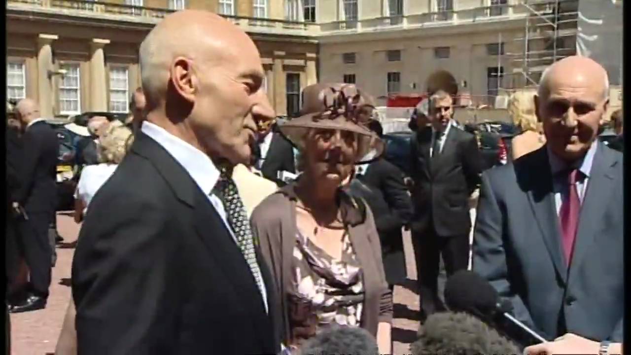 British acting legend Patrick Stewart knighted
