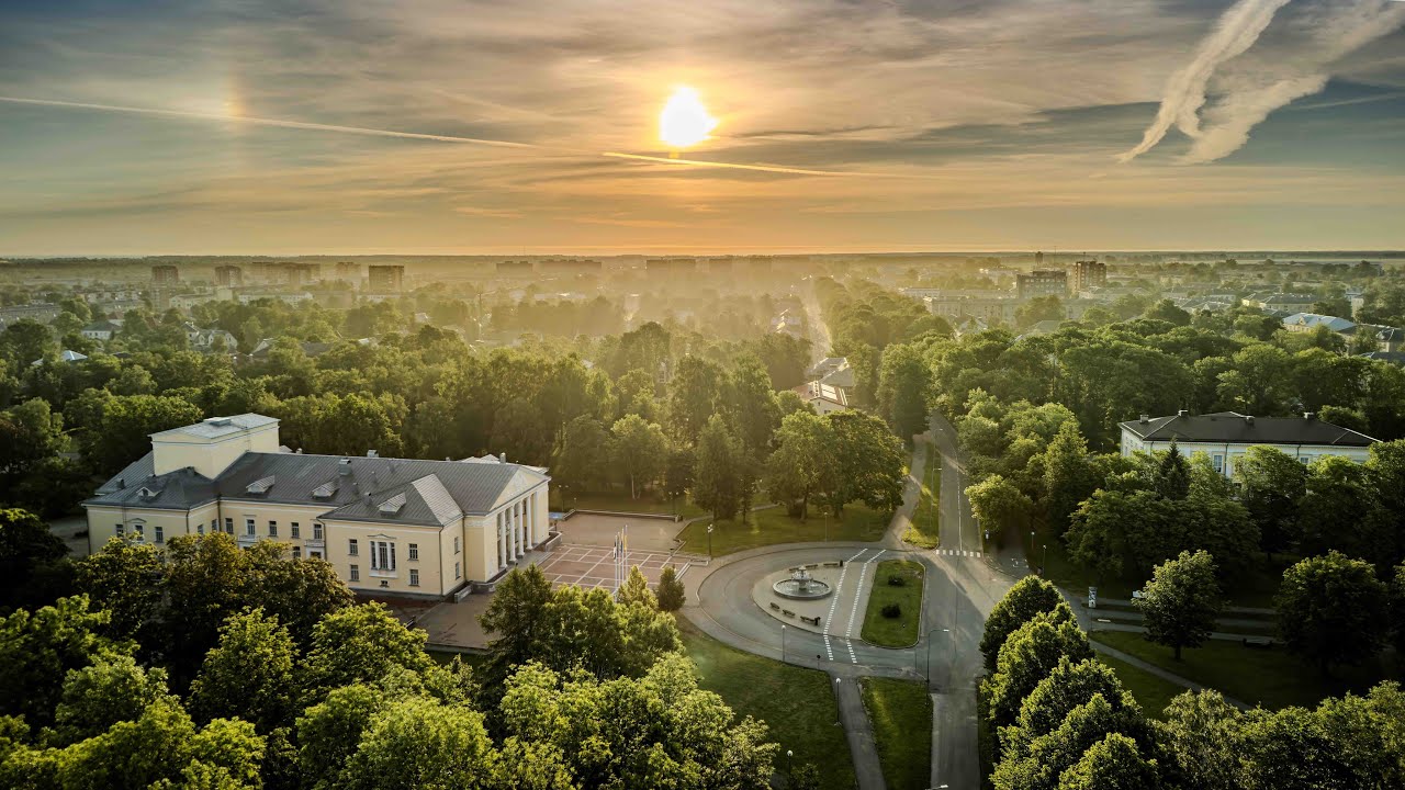 Kohtla-J&auml;rve, drooni video 4K. Kohtla-J&auml;rve, Estonia, droone video 4K. 16.06.2024