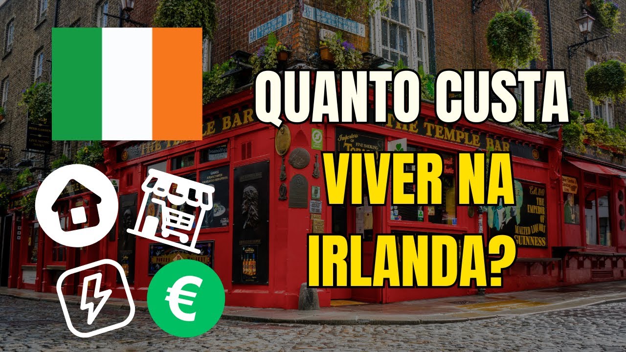 Quanto Custa Viver na Irlanda em 2025? 💸 Gastos REAIS de um Casal em Dublin
