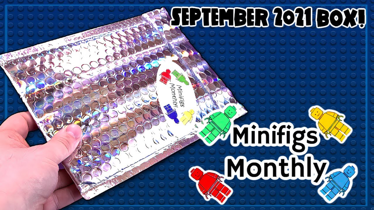 What's inside the Minifigs Monthly Subscription Box for September 2021?