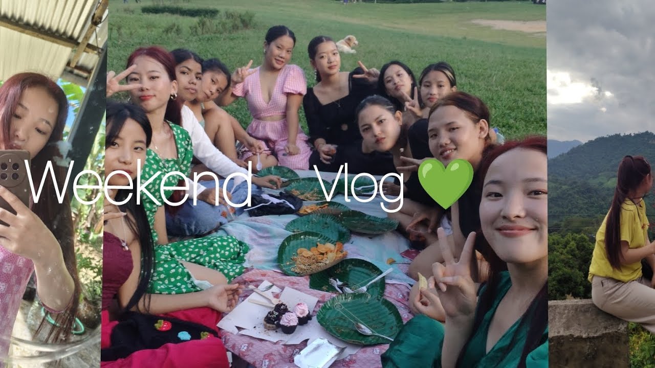 weekend vlog 💚|| spending time with besties 💛|| birthday surprise 💐 || lunch at outside|| auto