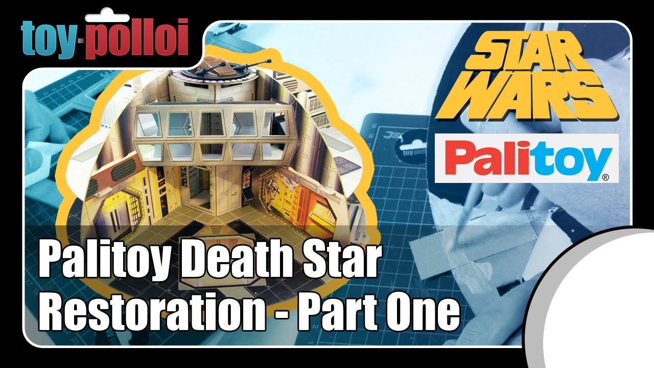 Vintage Star Wars Palitoy Death Star restoration - Part One - Toy Polloi