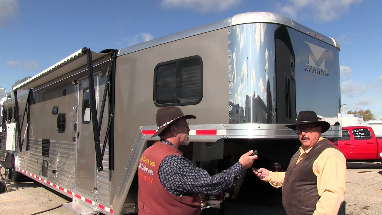 Merhow Horse Trailer Update with High Tech Options