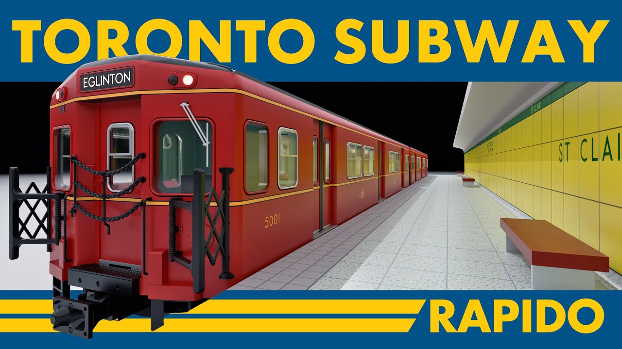 TTC Toronto Gloucester Subway Cars