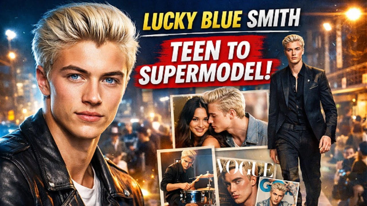 Как Лаки Блю Смит стал мировой сенсацией в мире мужской модели LuckyBlueSmith #МужскаяМодель #Ико...