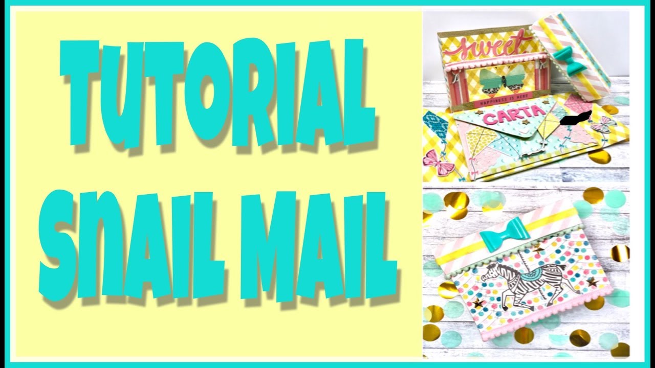 Tutorial Snail Mail / flipbook