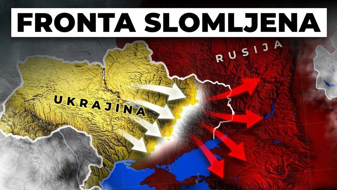 Ukrajina probija rusku liniju: čak 9,5 km napretka u žestokom napadu