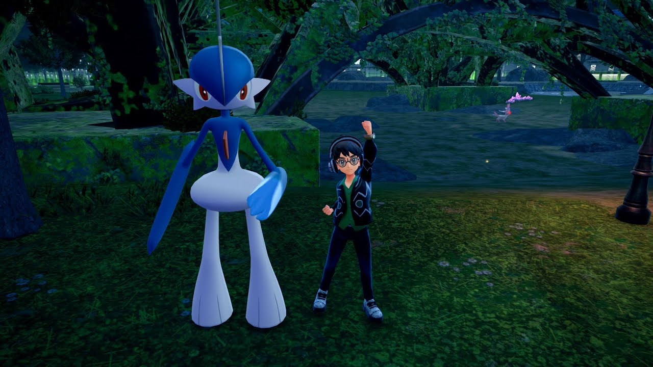 SHINY ALPHA GALLADE in Pokemon Legends ZA!