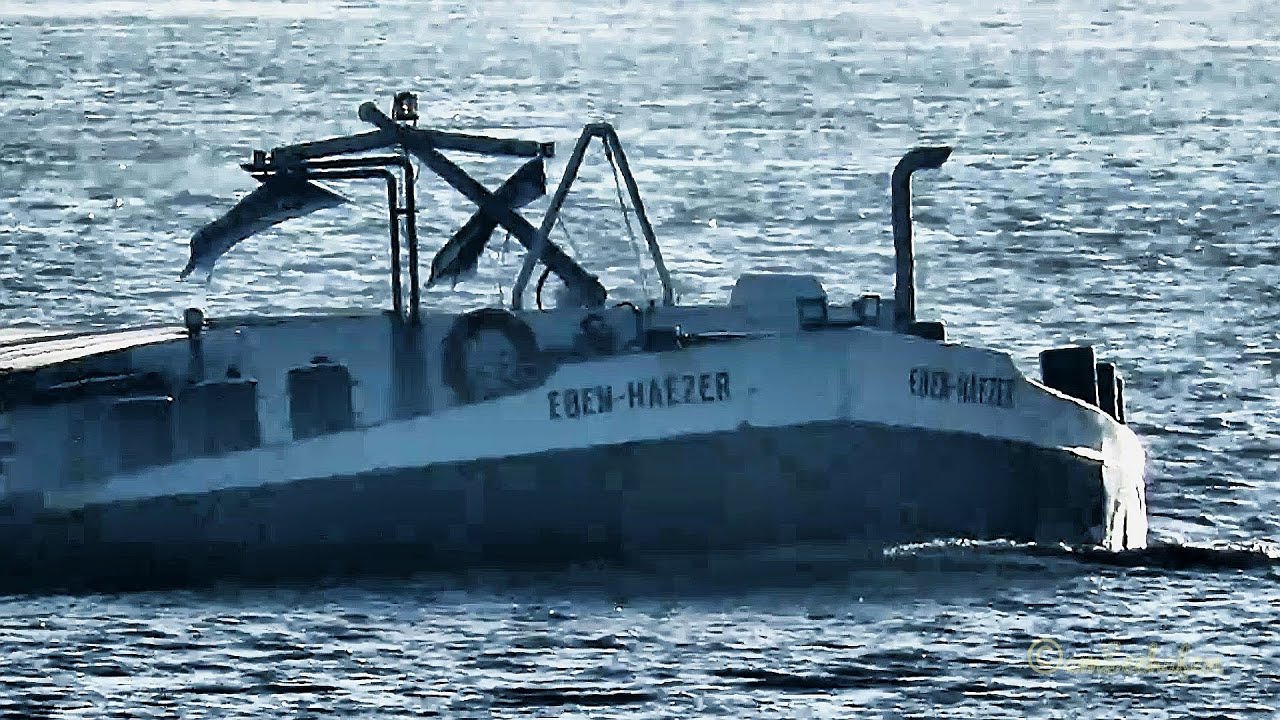 Binnenschiff GMS EBEN-HAEZER Emden inland cargo ship PD9776 MMSI 244750321 BJ 1926 Emsrevier