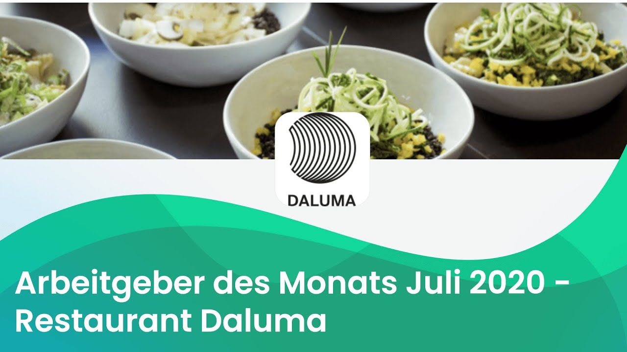 Arbeitgeber des Monats Juli 2020 - Restaurant Daluma