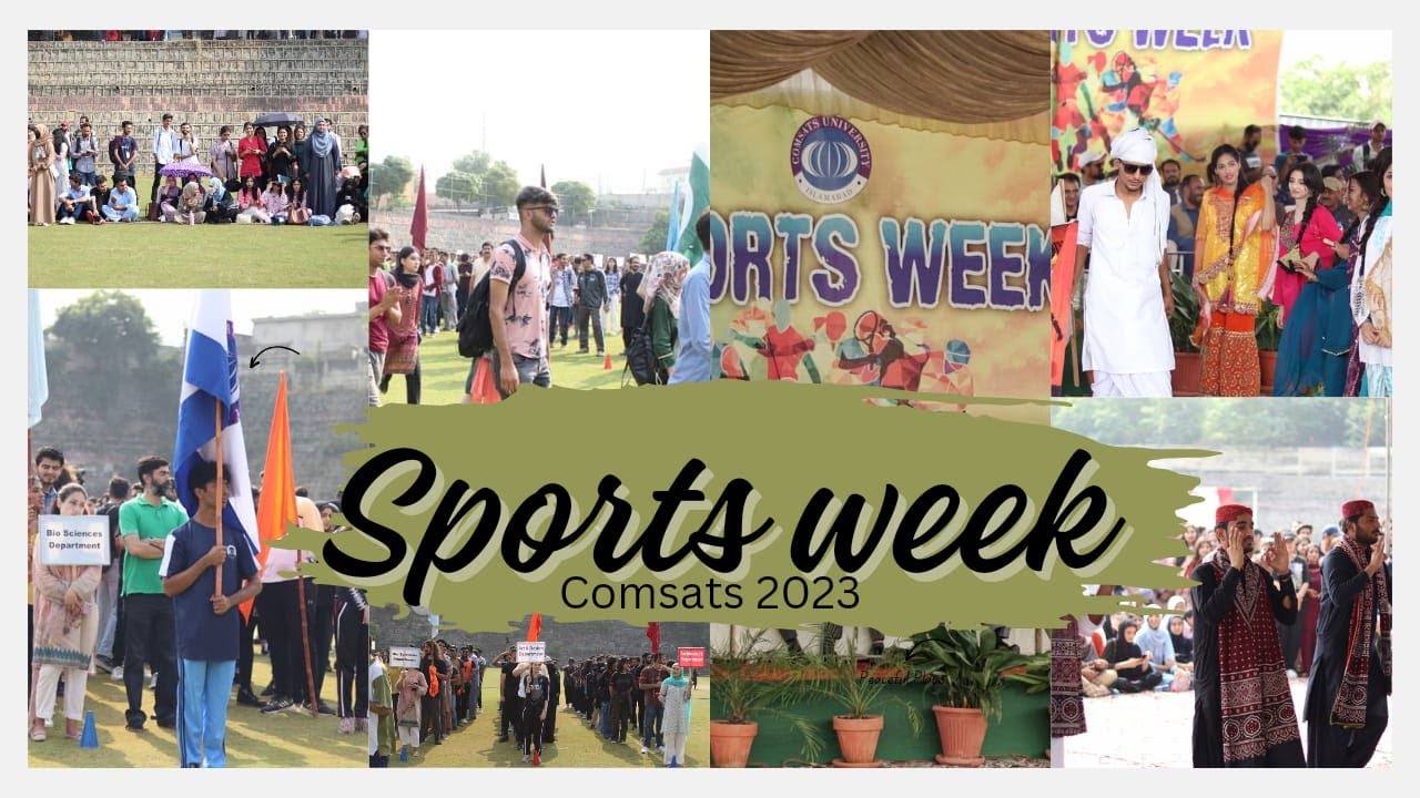 COMSATS University ISB  || Sports Week || FA'23