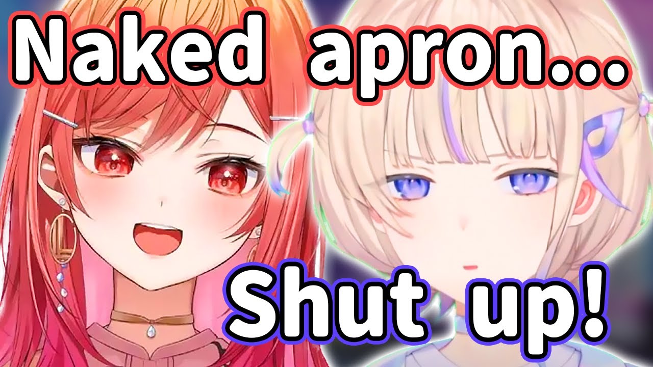 Ririka wants Hajime to wear a naked apron.【Hololive | Eng Sub】