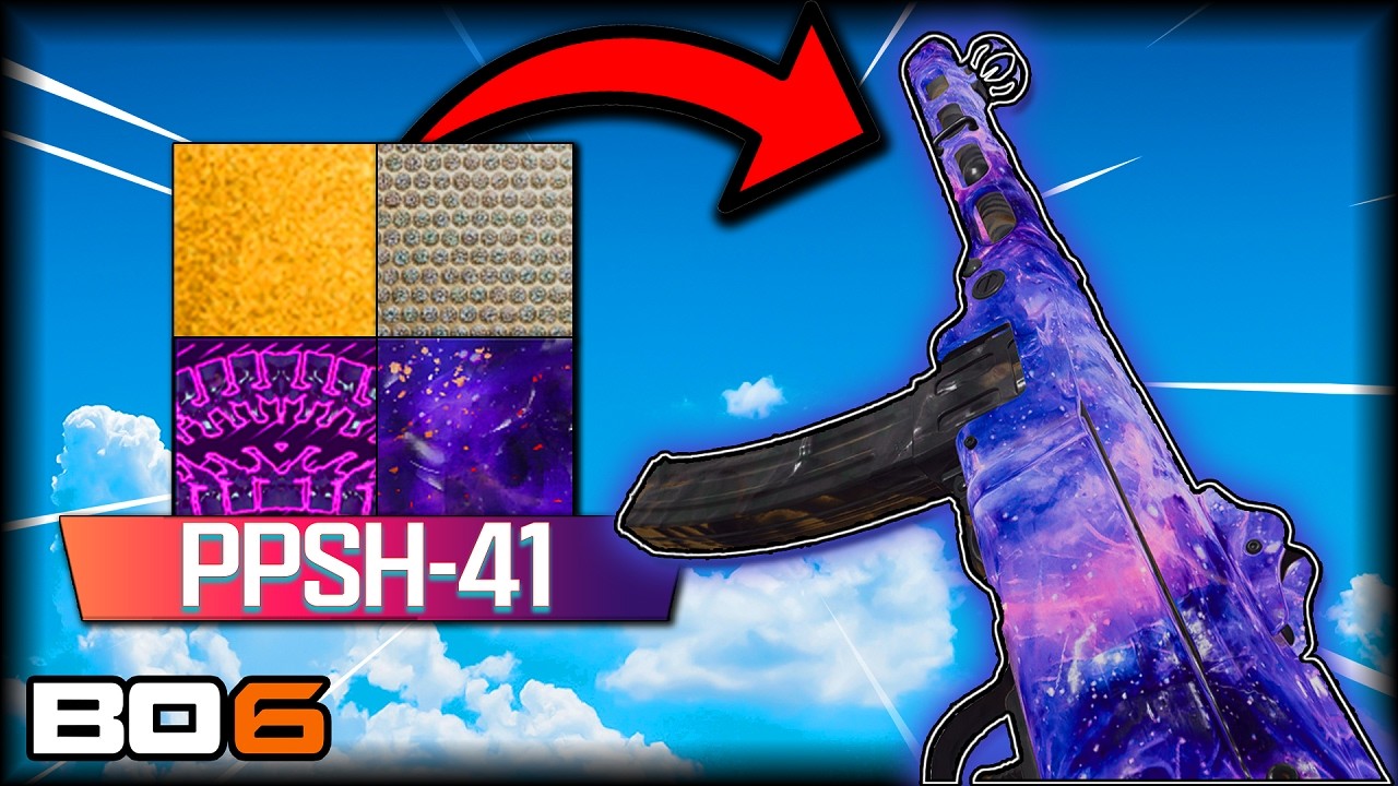 Unlocking *EVERY* PPSH-41 camo in Black Ops 6 is ICONIC