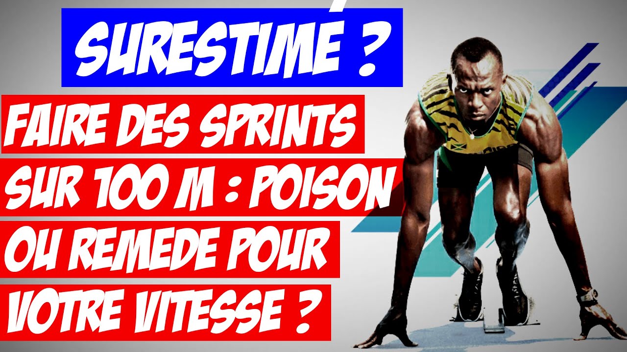 Vous NE TRAVAILLEZ PAS VOTRE VITESSE en Sprintant sur 100 M !!!