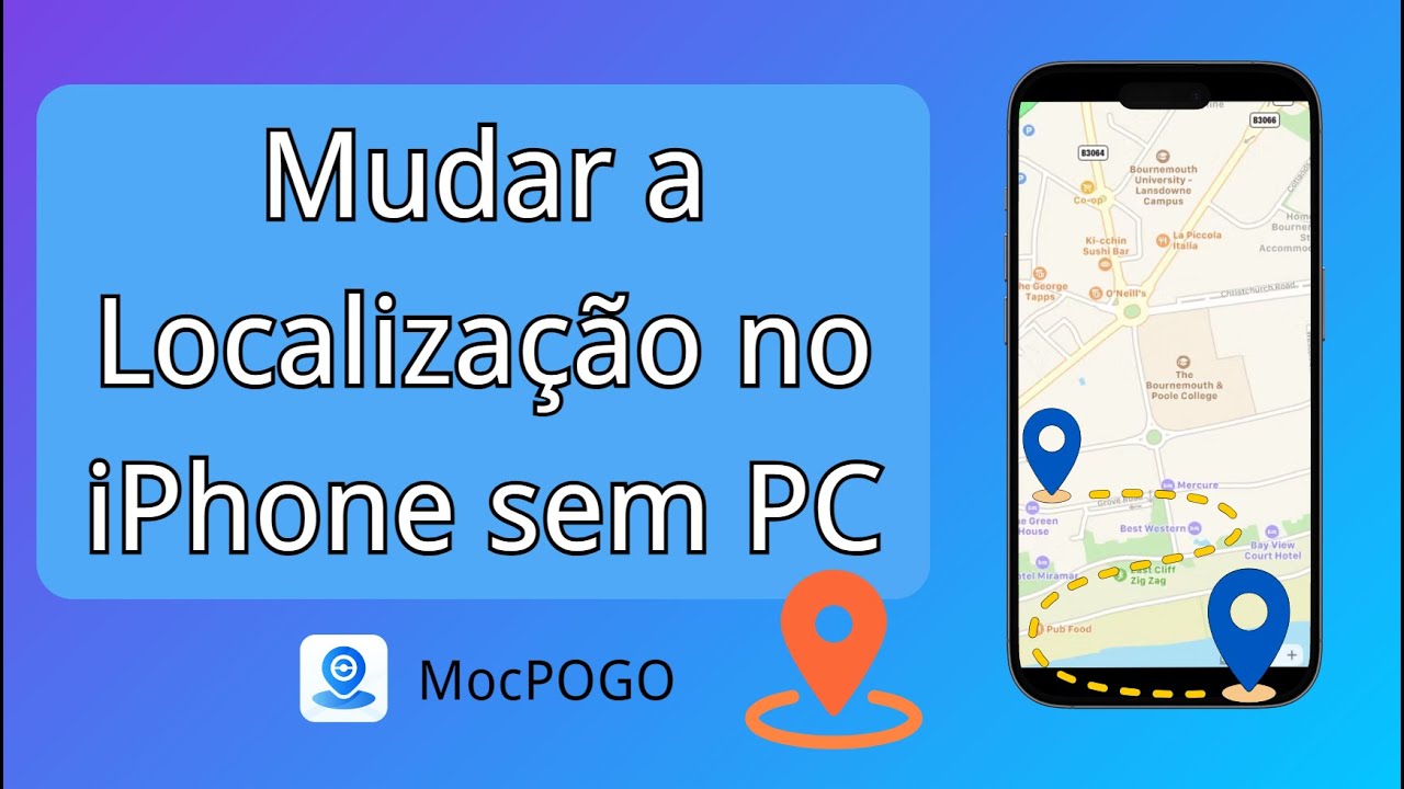 Fake GPS de Localização no iPhone sem PC | MocPOGO for iOS