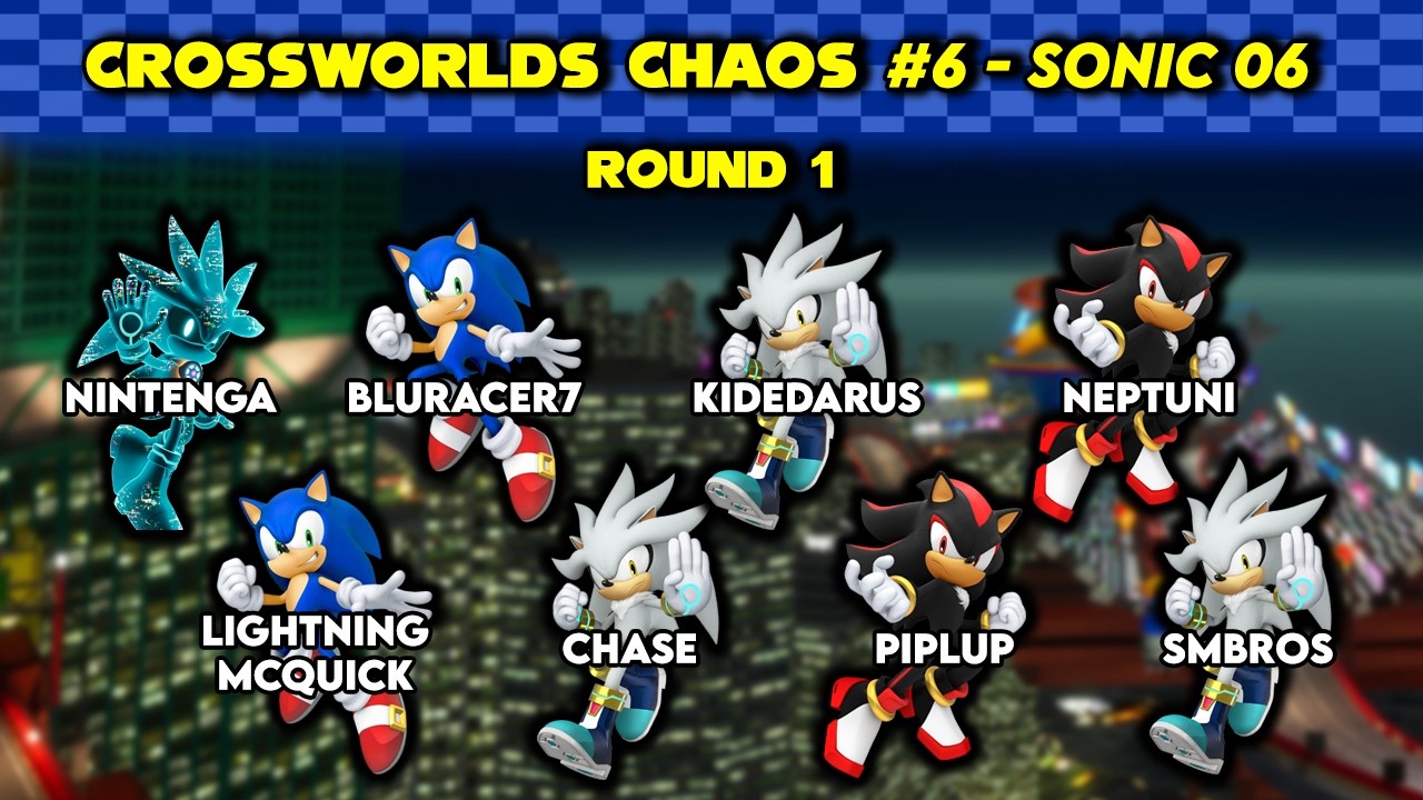 Sonic Racing CrossWorlds - CrossWorlds Chaos #6 - Sonic 06 | Round 1