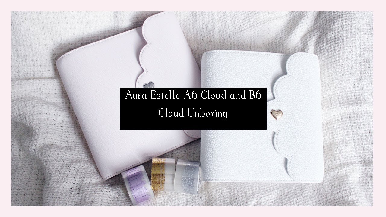 Aura Estelle B6 Cloud and A6 Cloud Rings Unboxing and Haul | Ana Jolene Printables