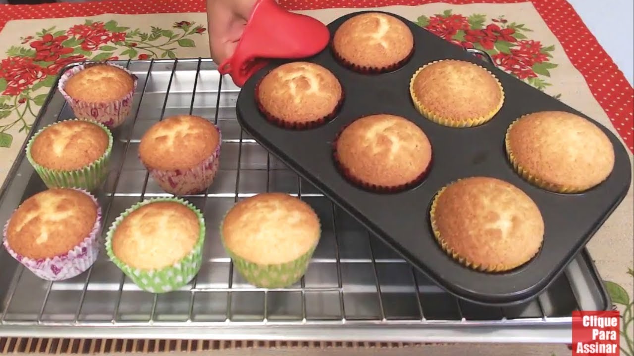 SUPER CUPCAKE DE BAUNILHA RÁPIDO E IRRESISTÍVEL | Receita muito Fácil