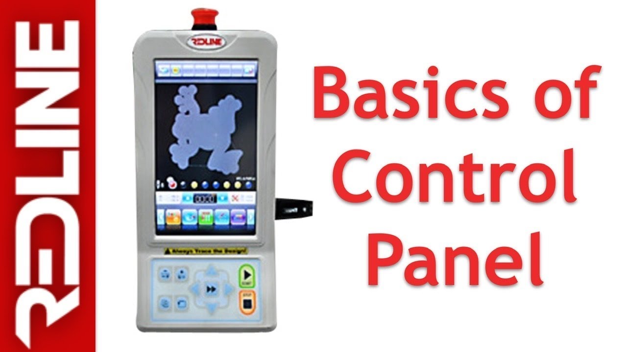 Basics of the Control Panel Touchscreen 2 | RedlineEMB.com