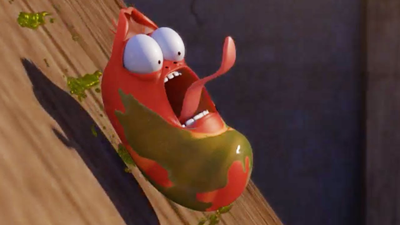 LARVA - OIL SLIDE | Cartoon Movie | Cartoons | Comics | Larva Cartoon | LARVA Official