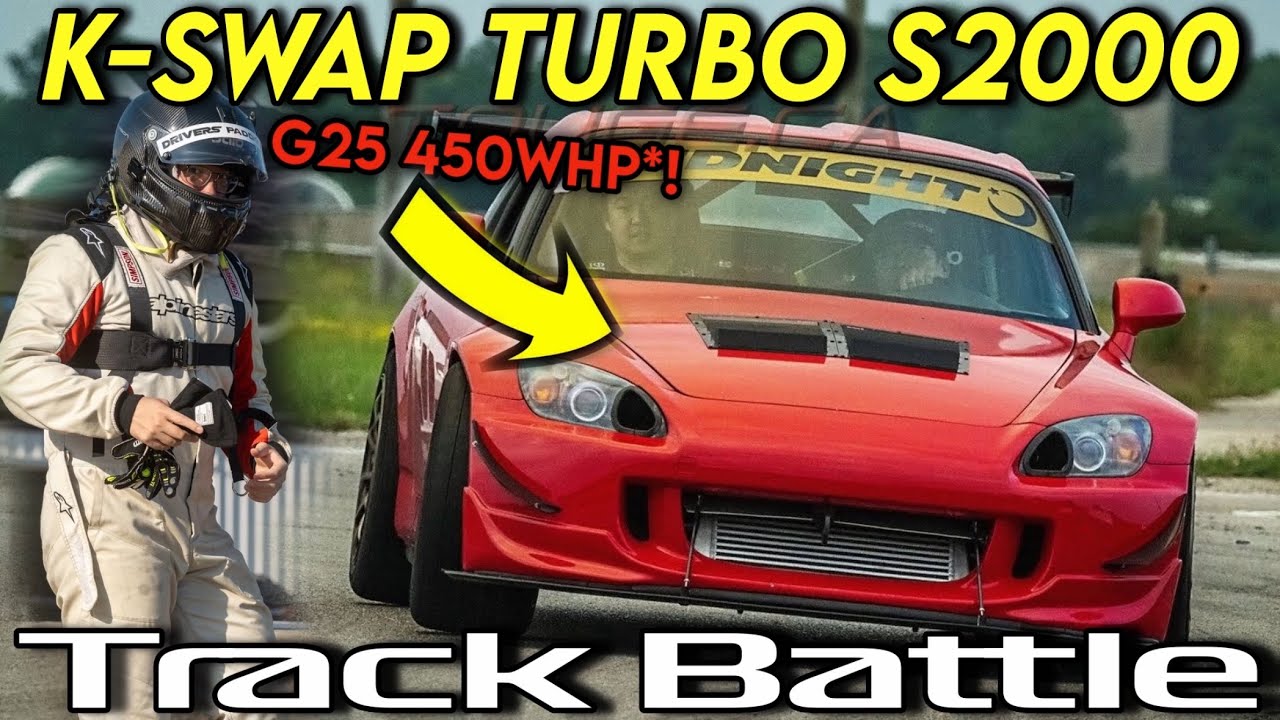 450WHP Turbocharged K24 Swapped Honda S2000 - [Track Battle, Track Review Part 2]