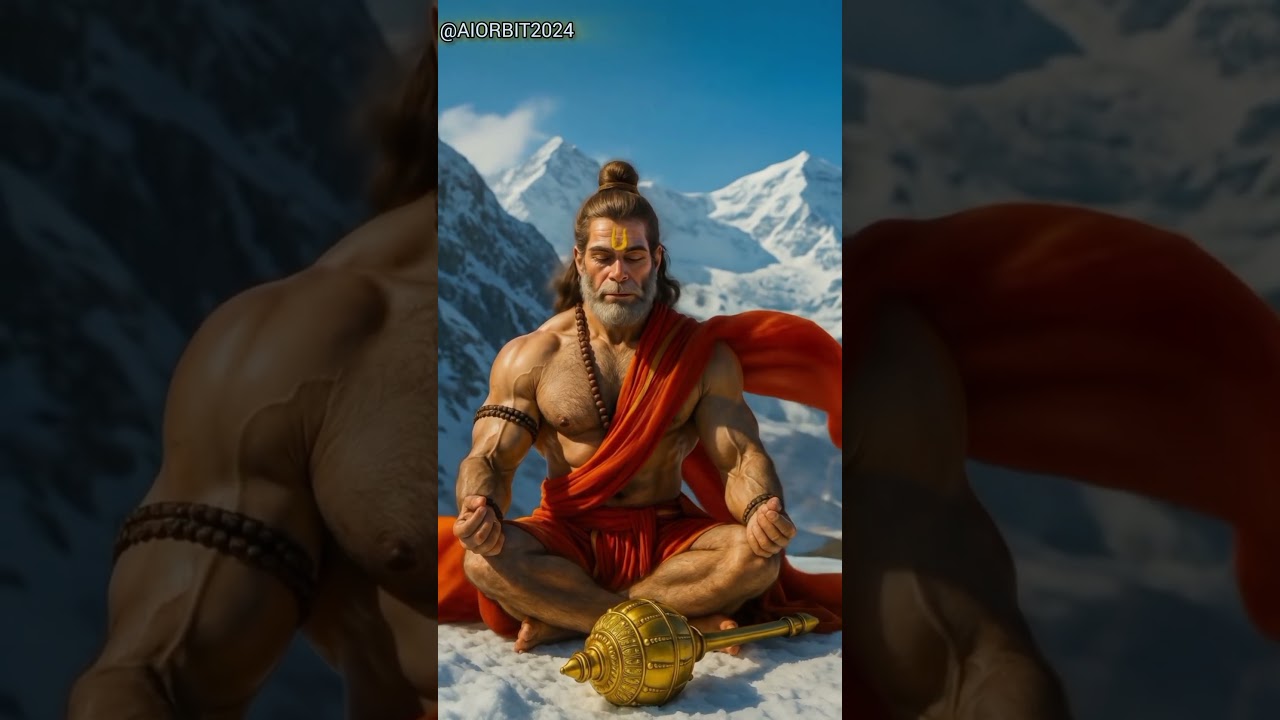 RAM CHANTING 108 TIMES - POSITIVE MIND & DEEP MEDITATION #shreeram #bajrangbali #hanuman