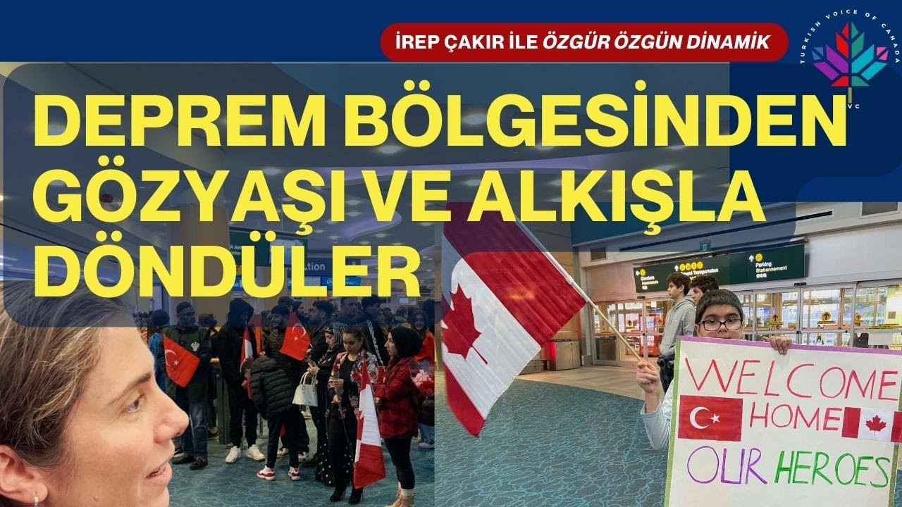KANADA'NIN BURNABY ARAMA KURTARMA EKİBİ TÜRKİYE'DE NELER YAŞADI? NASIL DÖNDÜLER?