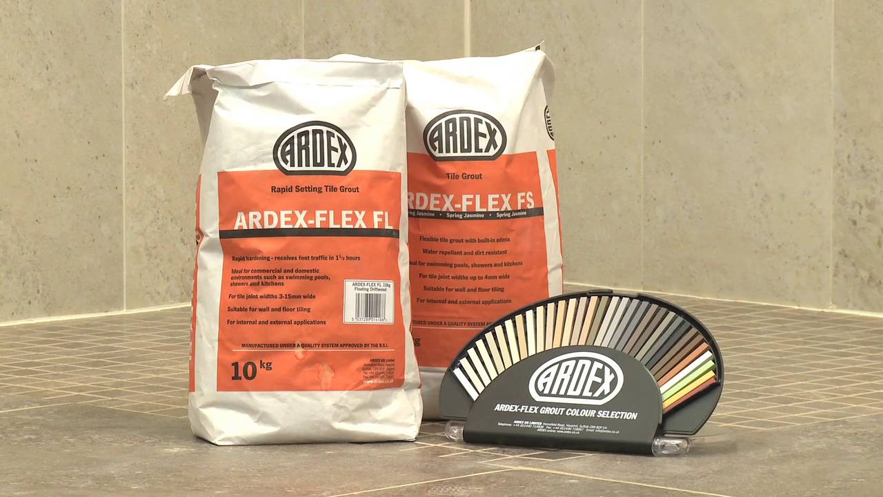 Как затирать швы плитки с помощью гибких затирок для плитки ARDEX — доступно 35 цветов