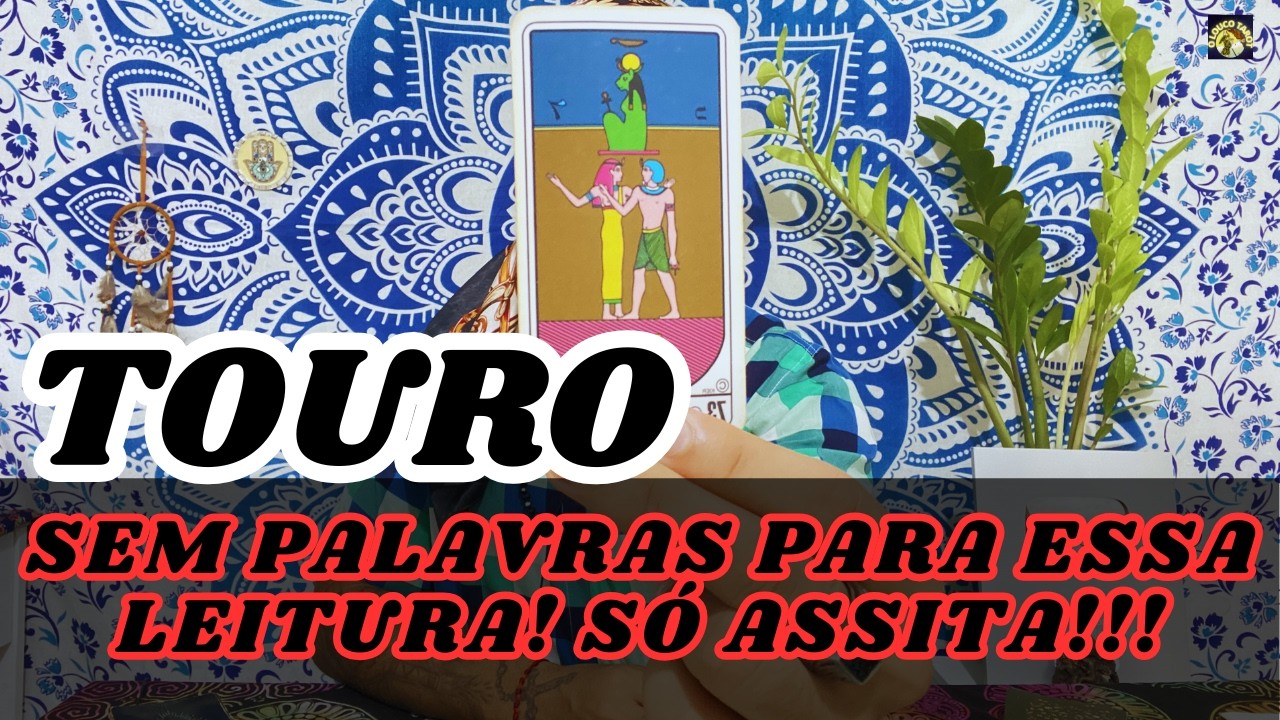 ♉️TOURO SEM PALAVRAS PARA ESSA LEITURA 🤯 O RISCO DE DEPEND&Ecirc;NCIA &Eacute; GRANDE 😮 💨 S&Oacute; ASSISTA 🕯️
