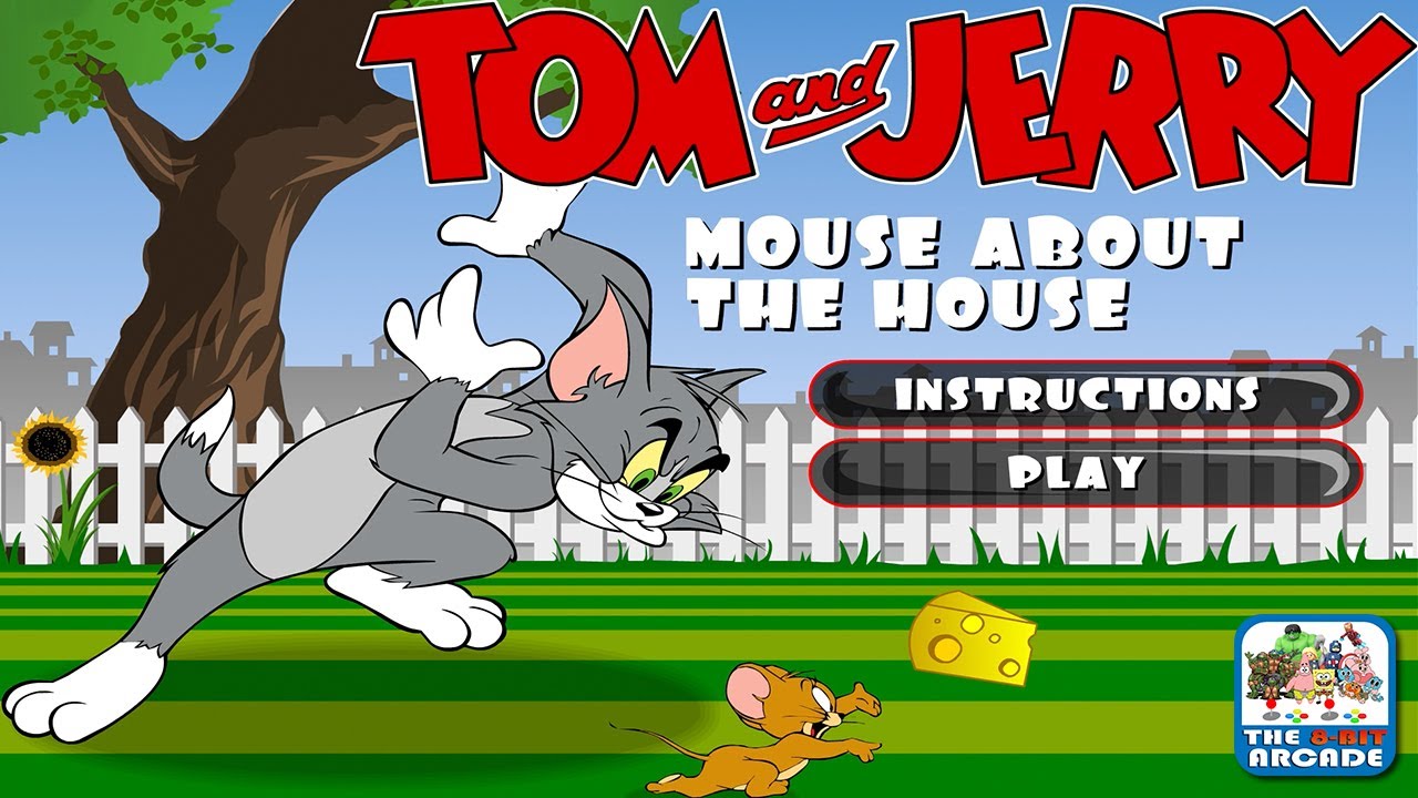 Tom and Jerry: Mouse About The House - Help a Hungry Jerry get to the Fridge (Boomerang Games)