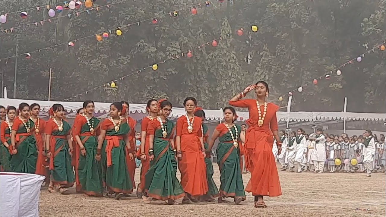 YWCA  Higher Secondary Girls School এর বার্ষিক ক্রীড়া প্রতিযোগীতা 2023 এর মাঠ প্রদর্শন  | School|
