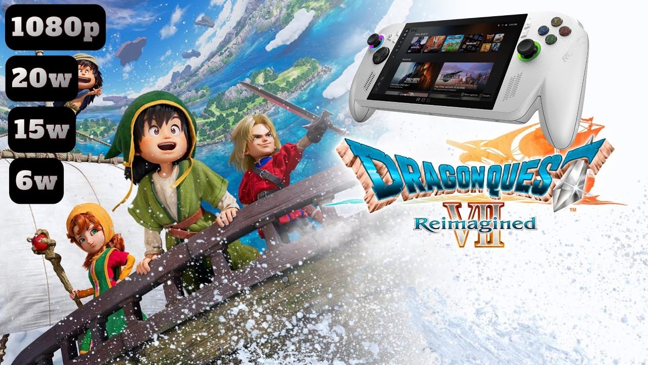ROG Xbox Ally Dragon Quest 7 Remake | Dragon Quest VII Reimagined ROG Xbox Ally