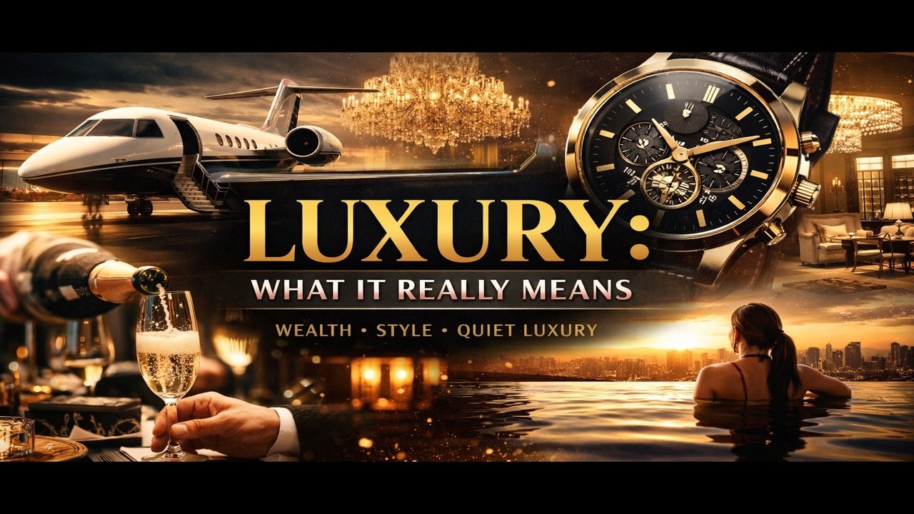 LUXURY: What It Really Means (Wealth, Style & Quiet Luxury)