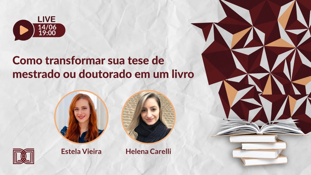 Como transformar sua tese de mestrado ou doutorado em um Livro