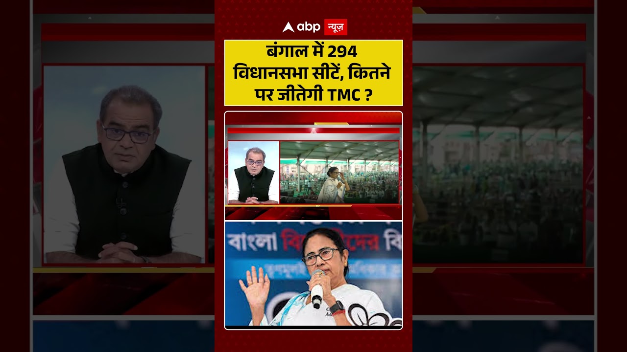 Sandeep Chaudhary on Bengal Elections :बंगाल में 294 विधानसभा सीटें, कितने पर जीतेगी TMC ? | #shorts