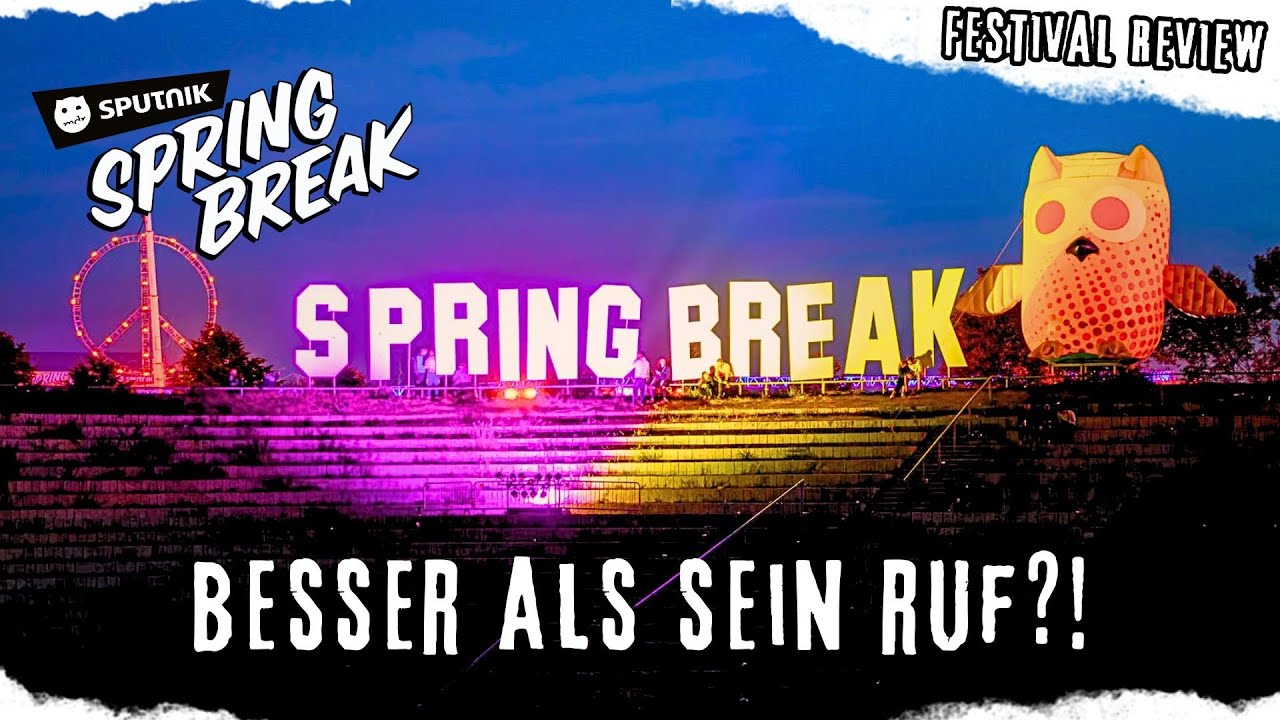 Sputnik Spring Break | Festival Review - Halbinsel Pouch, Sachsen-Anhalt 🟣🟠