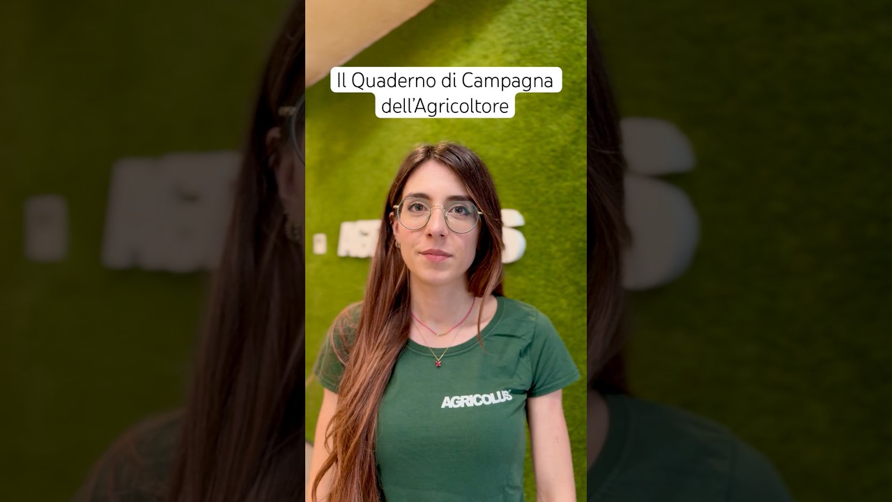 Il Quaderno di Campagna dell'Agricoltore - #Agricolus #agtech #QDCA