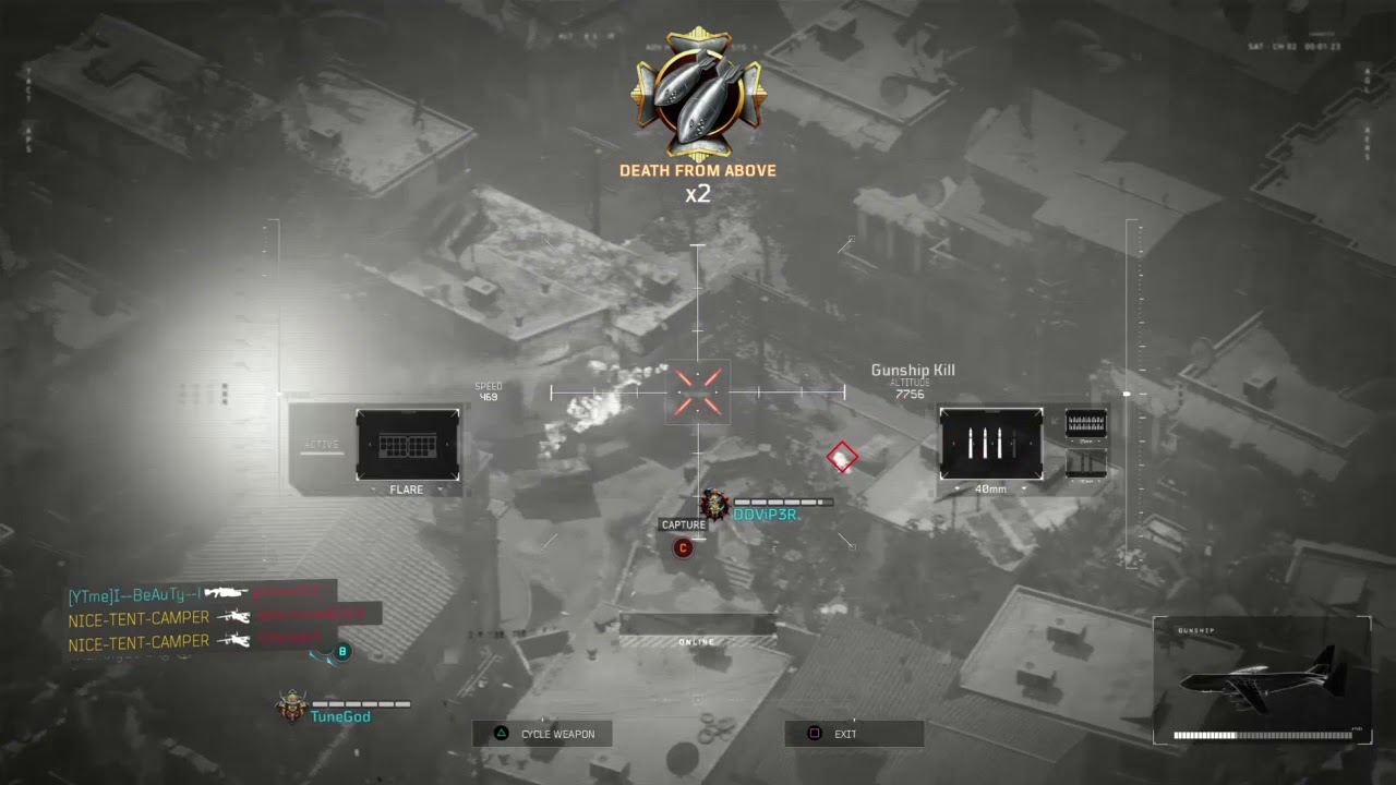 CALL OF DUTY BLACK OPS 4 *NEW* GUNSHIP KILLSTREAK (AC-130)