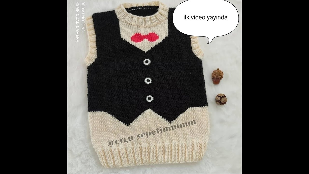 Cepken süveter yapımı & Cepken sweater making #3